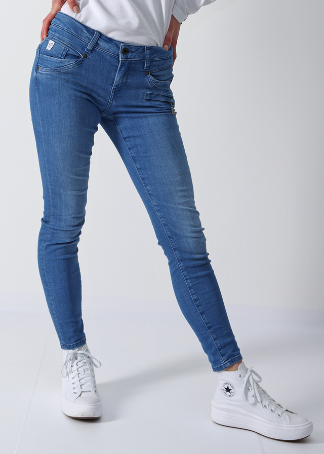 MIRACLE Suzy Skinny OF Online Shop Raise DENIM Fit Blue in |